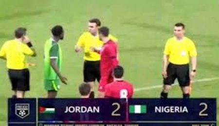 late-drama-as-nigeria-draw-2-2-with-jordan-in-fiery-friendly-clash