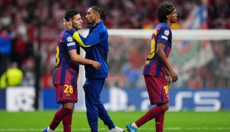 raphinha-slams-refereeing-after-barcelona-crash-out-of-champions-league