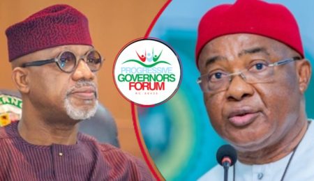 Breaking: PGF Splits As Uzodimma, Abiodun Lead Rival Factions breaking:-pgf-splits-as-uzodimma,-abiodun-lead-rival-factions