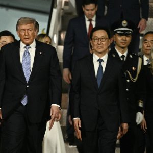 trump-lands-in-beijing-for-two-day-meeting-with-xi-jinping