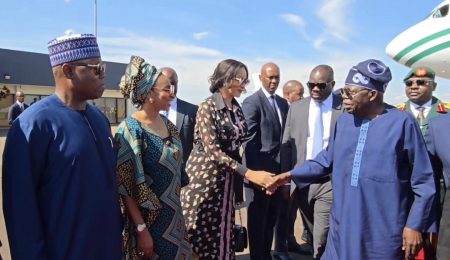 Tinubu Arrives Kigali For Africa CEO Forum, To Defend Nigerias Reform Agenda tinubu-arrives-kigali-for-africa-ceo-forum,-to-defend-nigerias-reform-agenda