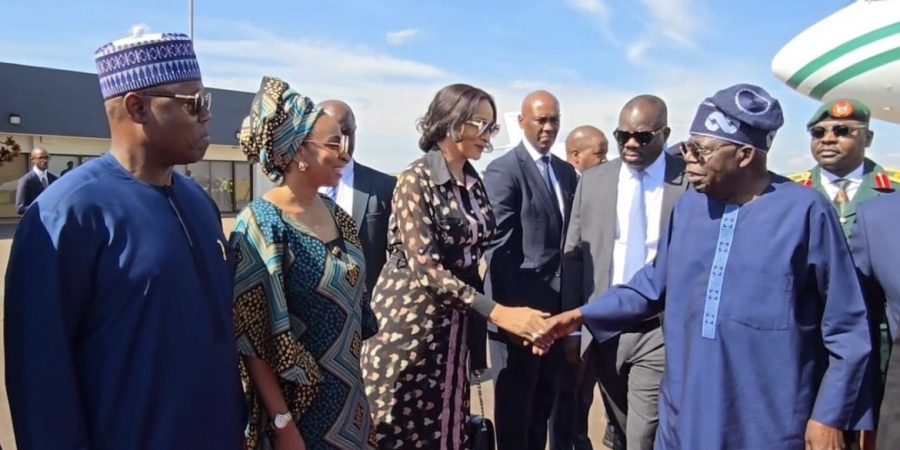 tinubu-arrives-kigali-for-africa-ceo-forum,-to-defend-nigerias-reform-agenda