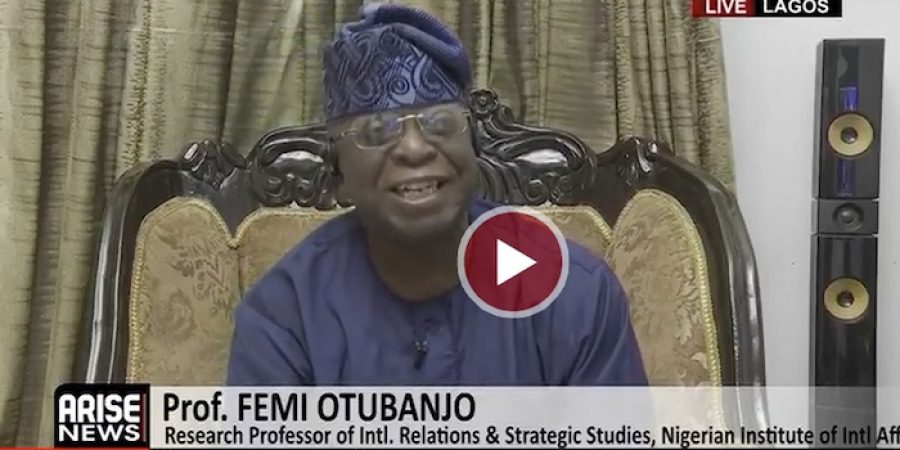 Otubanjo: Political Parties In Nigeria Are Instruments For Getting Power otubanjo:-political-parties-in-nigeria-are-instruments-for-getting-power