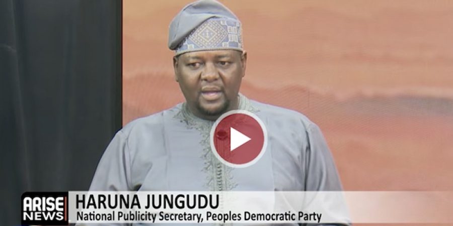 haruna-jungudu:-pdp-primaries-are-already-free-and-fair,-zero-complaints-received