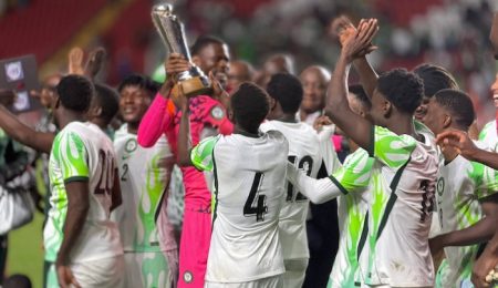 Alhassan YusufNets Brace As Nigeria Defeat Jamaica To Retain Unity Cup alhassan-yusufnets-brace-as-nigeria-defeat-jamaica-to-retain-unity-cup
