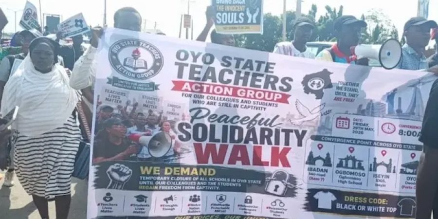 oyo-public-school-teachers-begin-indefinite-strike-over-abduction-of-colleagues,-pupils