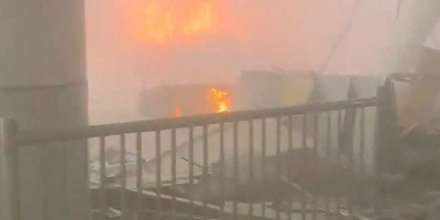 New Footage Shows Iranian Drone Strike On Kuwait Airport new-footage-shows-iranian-drone-strike-on-kuwait-airport