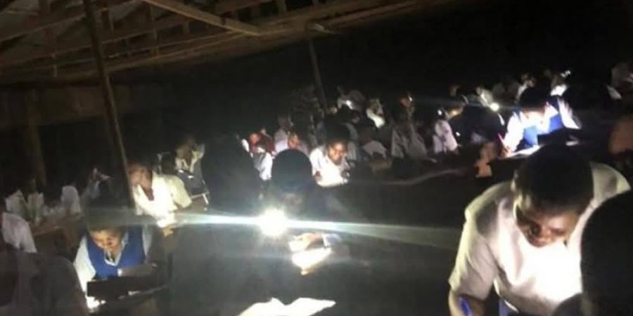 outrage-as-waec-candidates-write-exams-using-torchlights-after-hours-long-delays