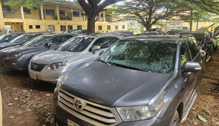 FCT Police Impound 30 Vehicles As Crackdown On Unauthorised Tinted Glass Begins fct-police-impound-30-vehicles-as-crackdown-on-unauthorised-tinted-glass-begins