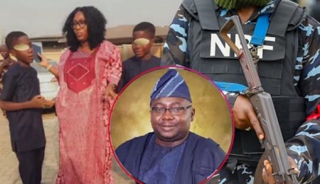 Police Rescue Ex-Minister Adelabus Sister And Her Twin Sons After Gun Battle With Kidnappers police-rescue-ex-minister-adelabus-sister-and-her-twin-sons-after-gun-battle-with-kidnappers