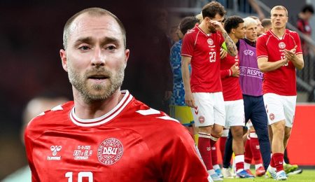 Eriksen Stable After Collapsing Again During Denmark Friendly Against Ukraine eriksen-stable-after-collapsing-again-during-denmark-friendly-against-ukraine