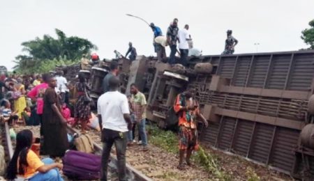 Breaking: Three Feared Dead AfterWarri-Itakpe Train Derails In Delta breaking:-three-feared-dead-afterwarri-itakpe-train-derails-in-delta