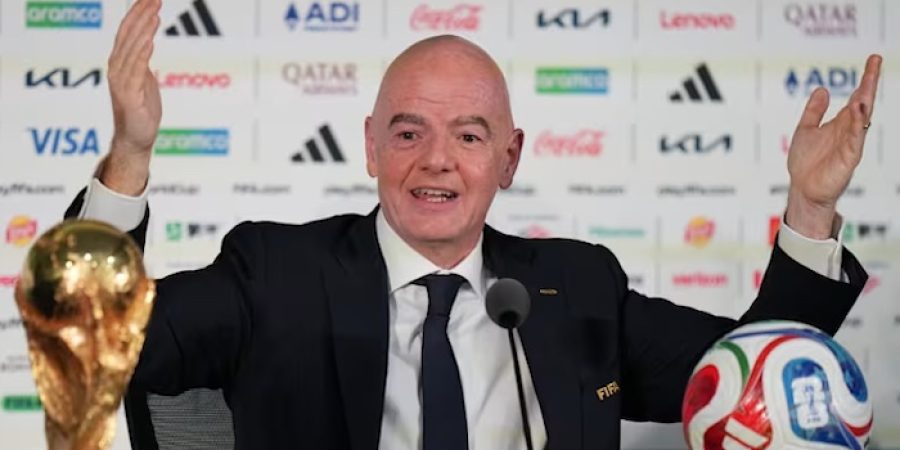 FIFA Chief Infantino Defends Visa Handling, Ticket Prices Ahead Of World Cup Kick-Off fifa-chief-infantino-defends-visa-handling,-ticket-prices-ahead-of-world-cup-kick-off