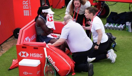 serena-williams-exits-queens-doubles-after-victoria-mboko-injury-blow