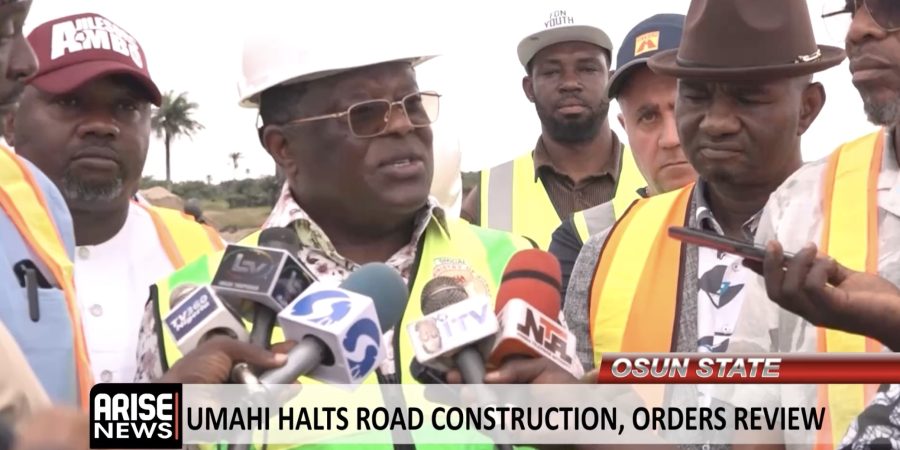 Umahi Suspends Work On Ibadan-Ife-Ilesa Road Section, Orders Review Of Pavement Specifications umahi-suspends-work-on-ibadan-ife-ilesa-road-section,-orders-review-of-pavement-specifications