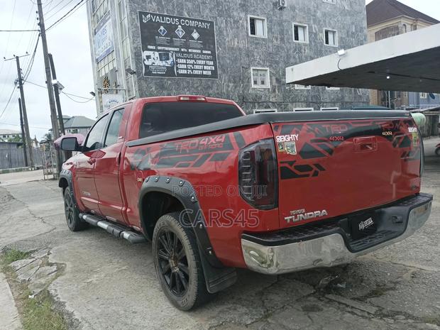 Toyota Tundra CrewMax 2008 Red at Akwa Ibom