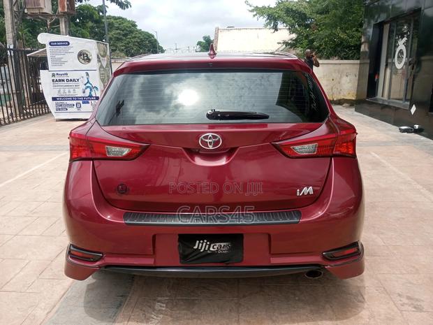 Scion iM 2016 Red at Abuja