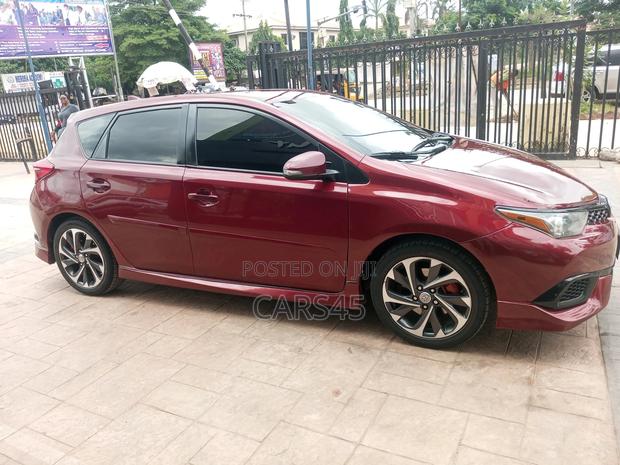 Scion iM 2016 Red at Abuja